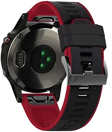 IRJFP 26 22mm Szilikon gyorskioldó Watchband Szíj, A Garmin Fenix 6X 6 6 Pro 5X 5 Plusz 3HR Enduro Smartwatch Easyfit Csuklópántot