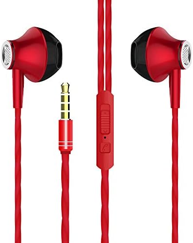 VPB a Fül Vezetékes Fejhallgató,Ergo-Fit Fülhallgató Fokozott Basszus Beépített Mikrofon, valamint a hangerőszabályzó 3,5 mm-es
