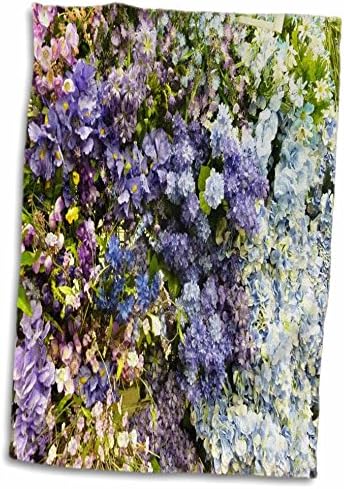 3dRose Florence Virág - Kép a Falon Hortenzia az Impresszionista Stílus - Törölköző (twl-223053-3)