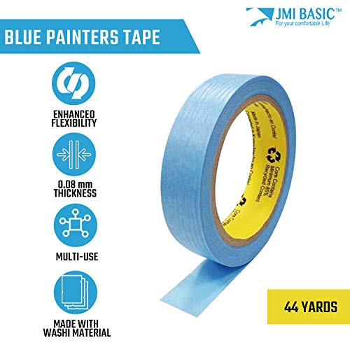 Kék Festők Washi Tape, Papír, Vegyes Méretű Multi Pack 44 Udvar - Nincs Maradék Maszkoló Szalag Festmény Elkészítése Kézműves - Kényes