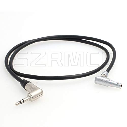 SZRMCC derékszögű 3,5 mm TRS Dugasz, hogy 00B 5 Pin-Audio Bemeneti Kábel ARRI Alexa Mini Kamera (Jobb Szög 3.5)