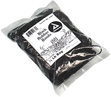Dynarex Prémium Minőségű Fekete gumiszalag - a Tetováló Gépek 12 & 13-1/4 lb Táska