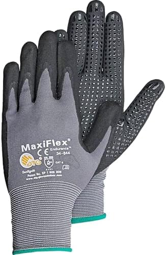 MaxiFlex ® Kesztyű Nitril Varrat nélküli Kötött Nylon Kesztyű Bevont MicroFoam Grip Palm & Ujjak