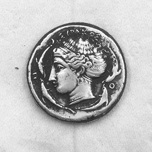 Dombornyomott Görög Érmék Ezüst Érmék Emlékmű Érme Gyűjtemény 14