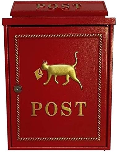 Postaláda zár Fali Függőleges Postafiók Lakossági Zár Biztonságos Levelet Mail Doboz Zárható Függőleges Villában Város Postafiók