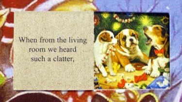 Kutya karácsonyfa Adventi Naptár (Visszaszámlálás karácsonyig)