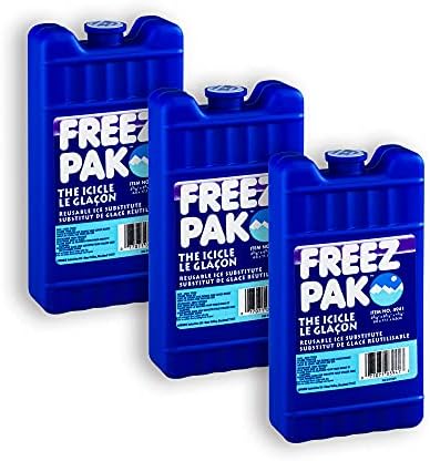 Lifoam Industries LLC Freez Pak (3 Csomag) Újrahasználható Jég, Kis