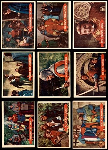 1957 Topps Robin Hood Teljes Készlet (Kártya) GD+