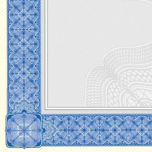Sigel DP490 Motívum Papírt, Bizonyítványt Papírokat, Kék, A4, 125.0 kg, 20 Lap