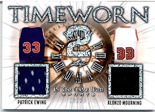 2022 Levél A Játékban Használt TW-17 Patrick Ewing Alonzo Gyász Játék Használt Jersey 10/20 Kosárlabda Trading Card New York Knicks-Miami