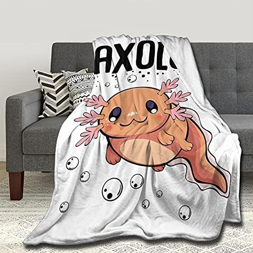 Pindola Aranyos Aranyos Axolotl Takarót, Meleg, Könnyű, Puha, Kényelmes, Meleg Otthon Dekoráció 60x50