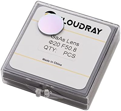 Cloudray GaAs Fókusz Lencse Átm. 20 mm (0.79) FL 50.8 mm (2) a CO2-Lézeres Gravírozó Vágó