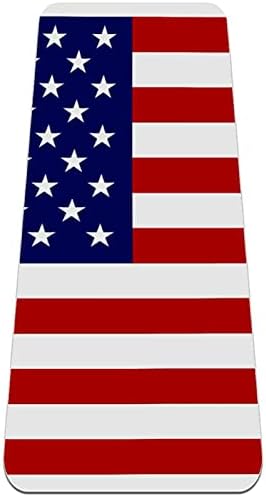 Siebzeh Amerikai USA Zászló Prémium Vastag Jóga Szőnyeg Környezetbarát Gumi Health&Fitness Csúszásmentes Alátét Minden Típusú Gyakorlat,