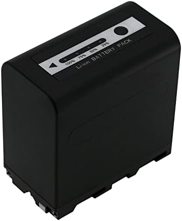Szinergia Digitális Kamera Akkumulátor, Kompatibilis Sony HVR-HD1000U Digitális Fényképezőgép, (Li-ion, 7,4 V-os, 7800mAh) Ultra