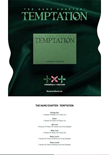 Holnap X Együtt TXT - A Név Fejezet : a Kísértésnek [Weverse Albumok ver.]