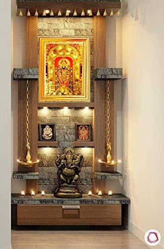 Suninow Tirupati Balaji Képkeret |Isten képkeret | Úr Venkateswara Képkeret | Tirupati Balaji Lakshmi Képkeret | Képkeret (33 x 24