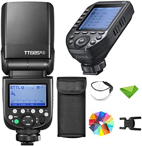 Godox TT685II TT685II-S w/XProII-S Ravaszt Sony Kamera, TTL Vaku HSS 1/8000s GN60 2.4 G Vezeték nélküli Átvitel Vaku Speedlight Kompatibilis