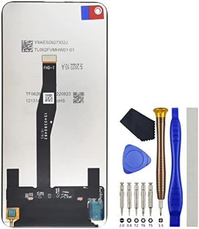 Teljes LCD Touch Digitalizáló Képernyő Szerelvény Cseréje a Huawei nova 5T Megtiszteltetés 20 Beleértve Tool Kit Fekete 6.26