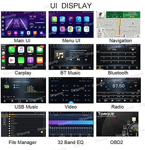 9 3+32GB Android 10 Dash Autó Sztereó Rádió Alkalmas VW Tiguan 2010 11 12 13 14 15 GPS Navigációs fejegység Carplay Android Auto DSP-4G
