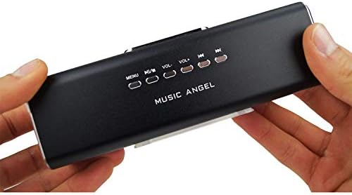 Eredeti ZENE ANGYAL NP-MAUK5B LCD Képernyő Aktív Audio FM Rádió WAV/WMA MP3 Lejátszó 6W, Hordozható Mini Hangszóró USB/Micro SD/TF Foglalat,