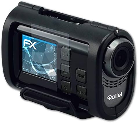 atFoliX Képernyő Védelem Film Kompatibilis Rollei S-30 WiFi képernyővédő fólia, Ultra-Tiszta FX Védő Fólia (3X)