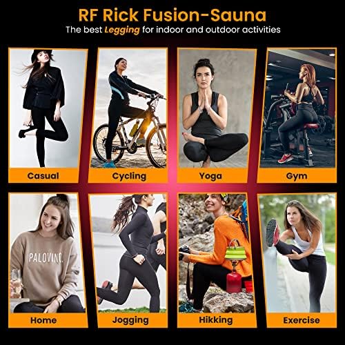 RF Rick Fusion Szauna Leggings Magas Vár, Tömörítés, Szauna Leggings