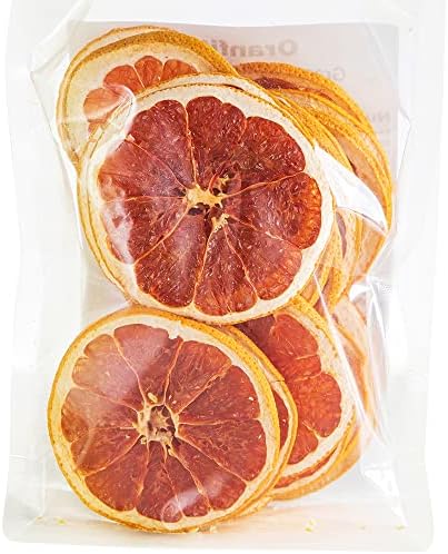 Oranfit Szárított Grapefruit Szeletek, Természetes Szárított Grapefruit Szeletek, Kézműves Torta Dekoráció Koktél Köret