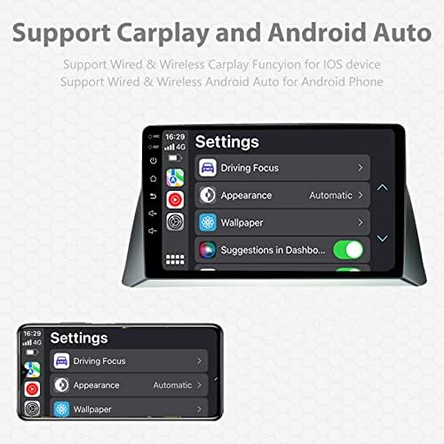 Cocheparts autóhifi, a Honda Accord Rádió 8-án 2008-2011 Android 10.0 Beépített Apple Carplay/Android Auto/DSP/WiFi/Kormánykerék Vezérlő/Osztott