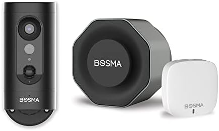 Bosma Aegis Intelligens Zár & EX Vezetékes Kültéri Biztonsági Kamera Csomag