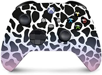 ÍZLÉSTELEN DESIGN Meghatározott Dalmát Bőr Kompatibilis az Xbox Sorozat x-Bőr & Két Vezérlő Bőr, Xbox x Matrica Prémium Vinil-3M Matrica