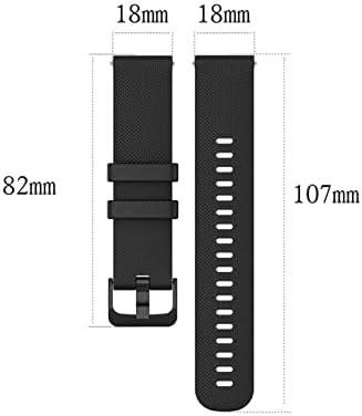 ONECM 20mm Karkötőt a Csukló Pánt TicWatch E A Garmin Venu A Forerunner 645 Szilikon Smartwatch Watchband