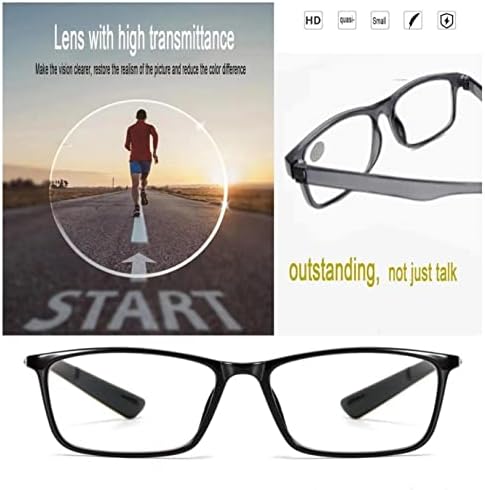 Voitead HD olvasó szemüveg férfiak anti-kék fény anti-fáradtság divat középkorú, majd idős szemüveg