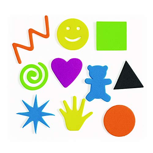 Colorations FMSHAPES Vödör Szórakoztató EVA Hab Formák, Készlet 6 Témák, a Tárolás, a Gyerekek, a Arts & Crafts, Kézműves Projektek