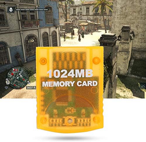 Vbestlife Memóriakártya,1024MB Nagy Kapacitású memóriakártyát, Nagy sebességű, Hatékony Átviteli Teljesítmény,Beépített Flash Mag a WII Gamecube