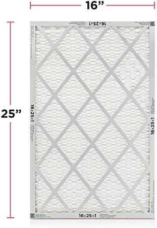 Frigidaire PureAir® 20x20x1 MERV 8 Allergén Elektrosztatikus Rakott légkondícionáló HVAC AC Kemence Szűrők - 6 Csomag (pontos méretek