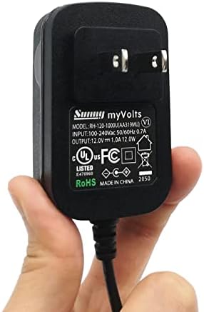 MyVolts 12V-os Adapter Kompatibilis/Csere Logitech R-20 Hangszóró - US Plug