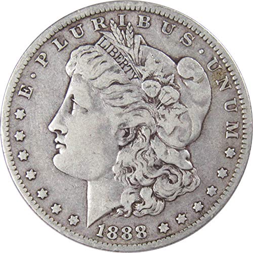 1888 O Morgan Dollár F 90% - ban Jól Ezüst $1 amerikai Érme Gyűjthető