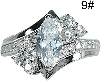 2023 Új Cirkon Női Gyűrű, Ékszerek, Szülinapi Javaslatot, Ajándék, Menyasszonyi Eljegyzési Buli, Gyűrű, Gyűrűk, a Nők Rose-t