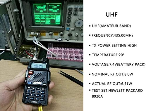 BaoFeng UV-5R 8W nagyteljesítményű Két Rádió amatőr Rádió kétsávos Hordozható Rádió Tri-Power Kézi Walkie-Talkie-val AR-771 Antenna