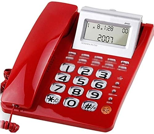 PDGJG Vezetékes Telefon -Telefonok-Retro Újdonság Telefon-Mini Hívófél-AZONOSÍTÓ Telefon,Fali Telefon, Vezetékes Telefon, Otthoni
