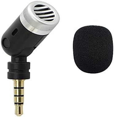 GINTOOYUN SmartMic Mini TRRS Kondenzátor Mikrofon,3,5 mm-es Flexibilis Mikrofon, Videó Vlogging,Kamera,Videó Konferencia,Laptop,