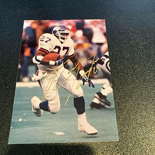 Rodney Hampton Aláírt Dedikált Fénykép NFL - Dedikált NFL-Fotók
