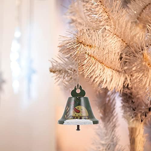 Veemoon Xmas Vas Művészeti Bell Medál Haza Falra Dekor Karácsonyi Csengő Medál Karácsonyi Dekoráció