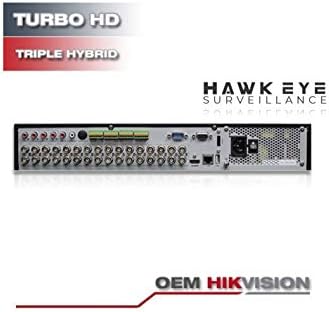32CH HD TVI 4MP DVR - Felügyeleti Digitális Videó Felvevő 32CH HD-TVI/CVI/AHD H265 Full-HD HDMI/VGA/BNC Videó Kimenet Analóg