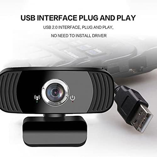 WSSBK Webkamera 1080p Full Hd webkamera Mikrofonnal USB Web Kamera Pc Számítógép Laptop, Asztali Webkamera