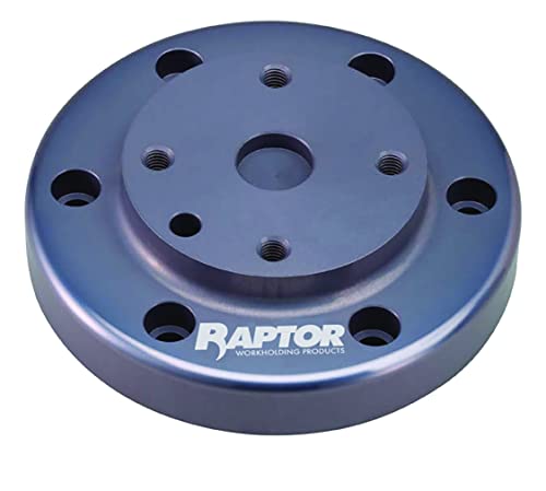 Raptor RWP-202 Lámpatest Adapter Haas TR210/Hrt210/HRC210 Marógép, 6.50 a Csavar Kör, 8.20 Átmérőjű, 2.0 Magasság, Alumínium 7075-T6511 Alumínium