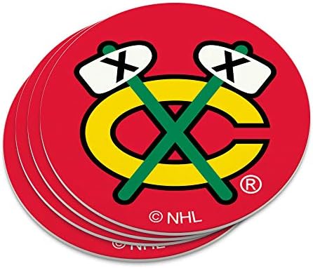 NHL Chicago Blackhawks Rajongó Újdonság Poháralátét Szett