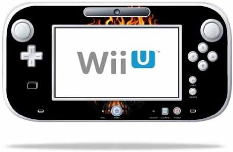 MightySkins Bőr Kompatibilis a Nintendo Wii U Gamepad Vezérlő wrap Matrica Skin, Forró Fej