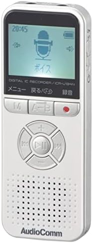 Ohm az Elektromos AudioComm ICR-U134N 03-1908 OHM Digitális IC Recorder Hangrögzítő 4GB MP3 Felvétel WAV Lejátszás, Beszélgetés