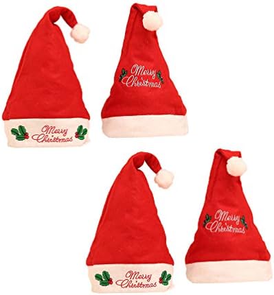 Toyvian Karácsonyi Mikulás Sapkát nem szőtt textília Karácsonyi Sapka Karácsonyi Jelmez Kiegészítő Nyaralás, szilveszteri Buli Cosplay